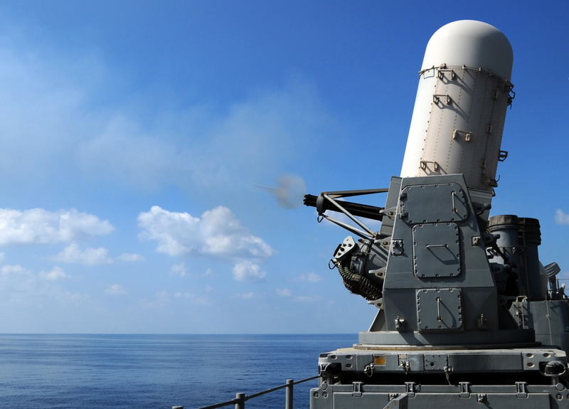 The Phalanx CIWS close-in weapons system. (Image: US Navy)